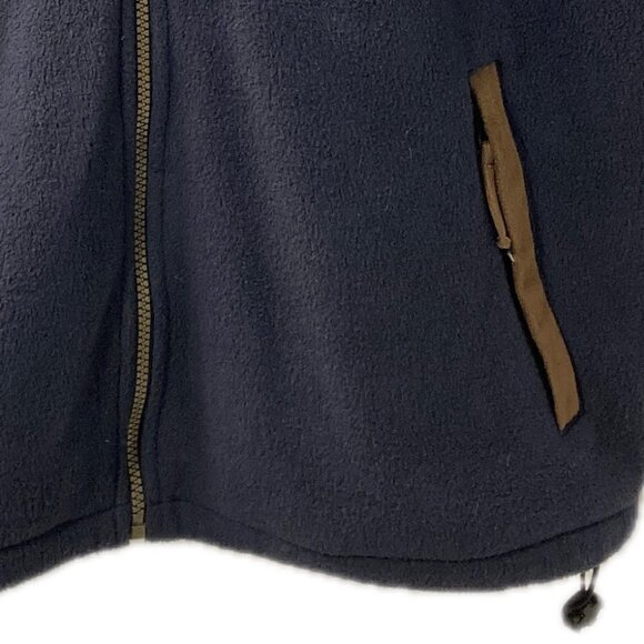 Vintage Bentley Logo North End All Climate Wear Full Zip Fleece Vest Size Large - Picture 4 of 9